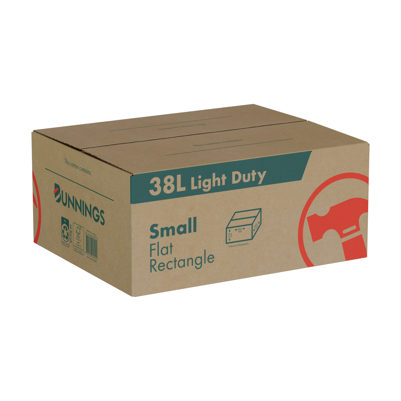 Moving Carton Light Duty 38L